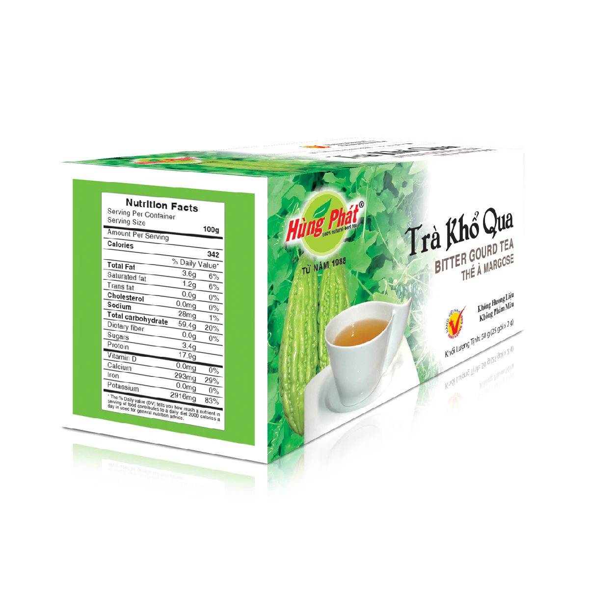 Bitter Gourd Tea  in Vietnam high quality  HACCP and ISO Approved Without Seeds