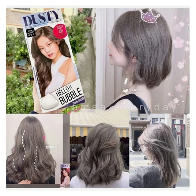 
Amore pacific mise en scene hello bubble hair dye Made in Korea korean miseenscene hair dye 