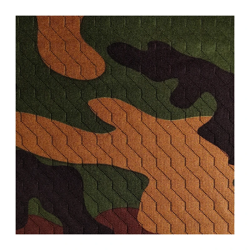  Камуфляжная ткань с принтом 260 г/м2 волнистая стильная стеганая Stoffe