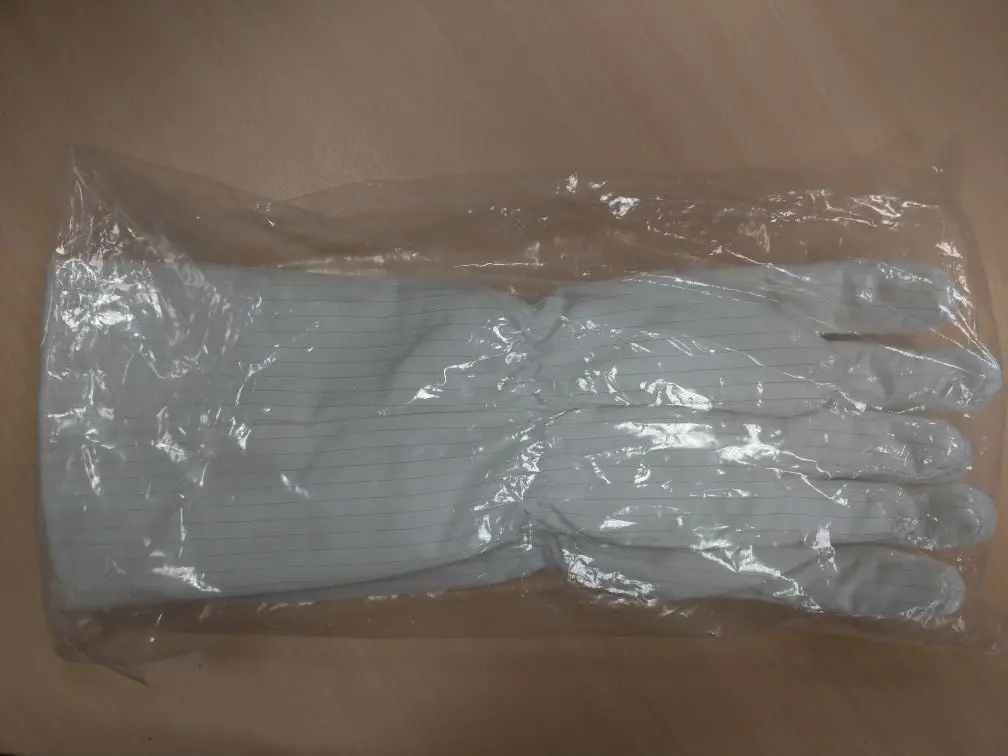 AFC EN407 Сертифицированный Безворсовая ESD термостойкие длинные перчатки