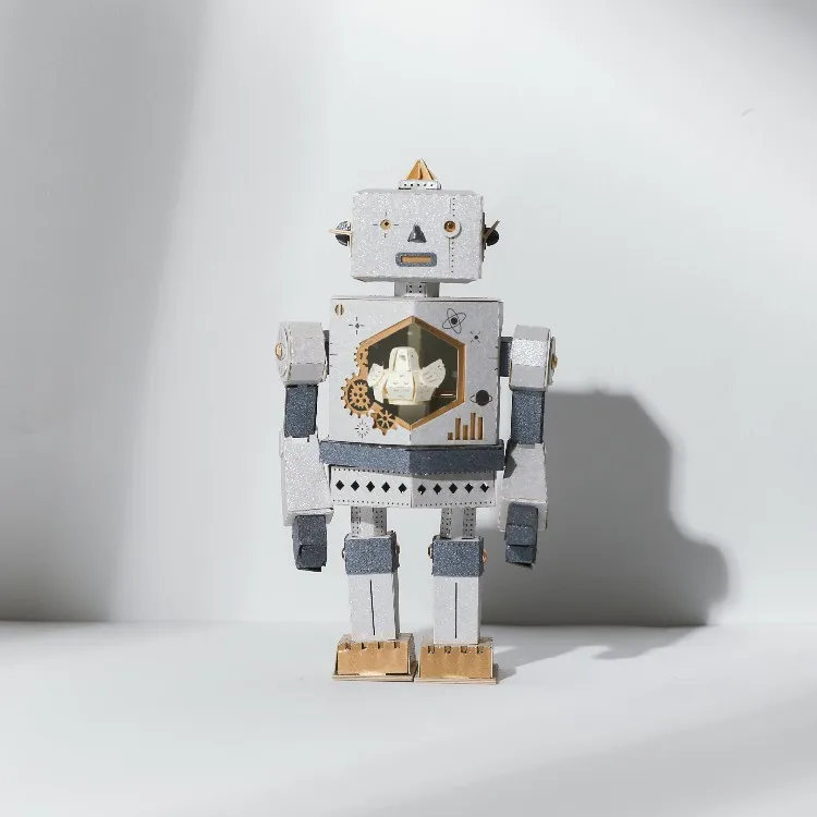 [4] Luxury Custom Cosmic Robot DIY Dollhouse Design Miniature