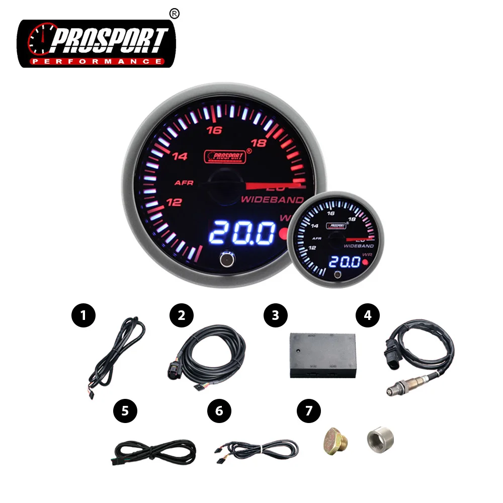 Универсальный 60 мм датчик расхода воздуха автоматический AFR широкополосный метр