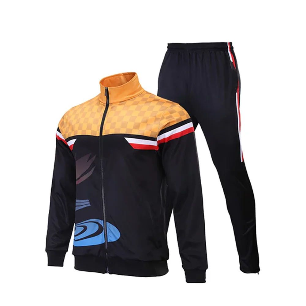 
Низкая цена, спортивный костюм, мужские спортивные костюмы, оптовая продажа, тренировочный костюм с сублимационной печатью 