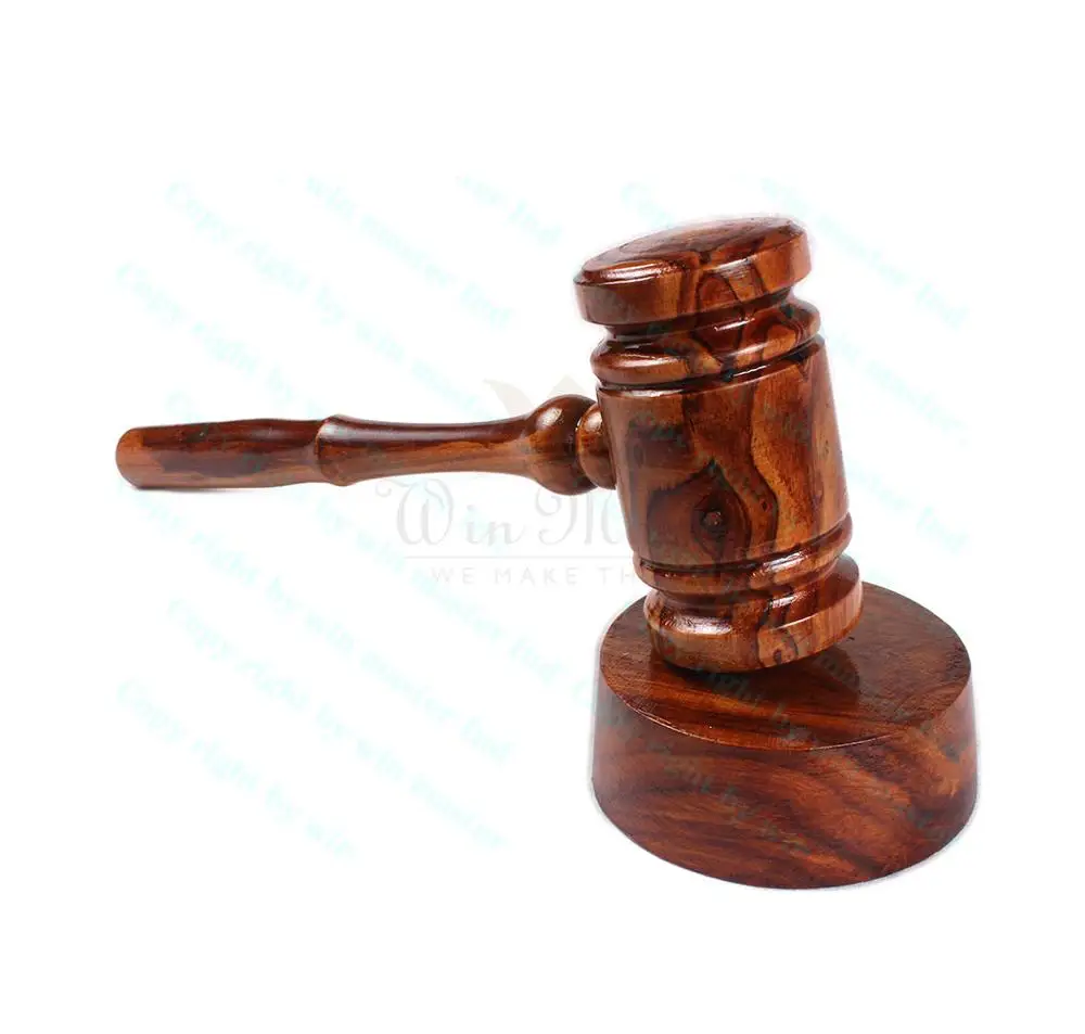 masonic regalia wooden hammer and gavel