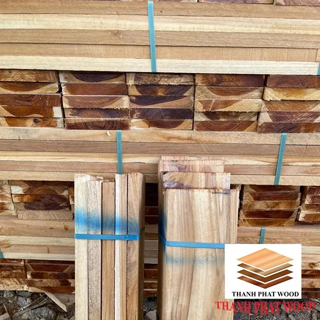 Hot Selling Cheap Price Teak Wood Wooden Flooring Solid Wood for Construction From Vietnam