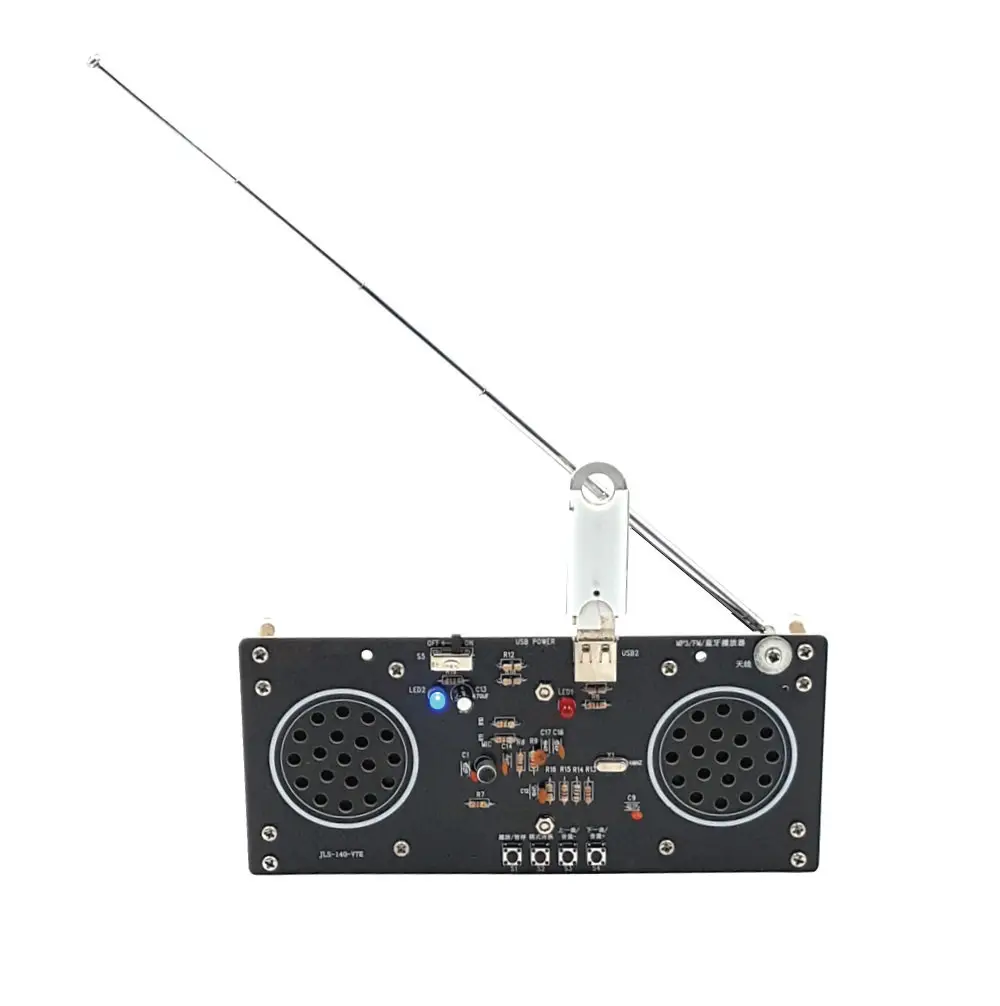 Self assembly electronics DIY USB blue tooth radio MP3 player