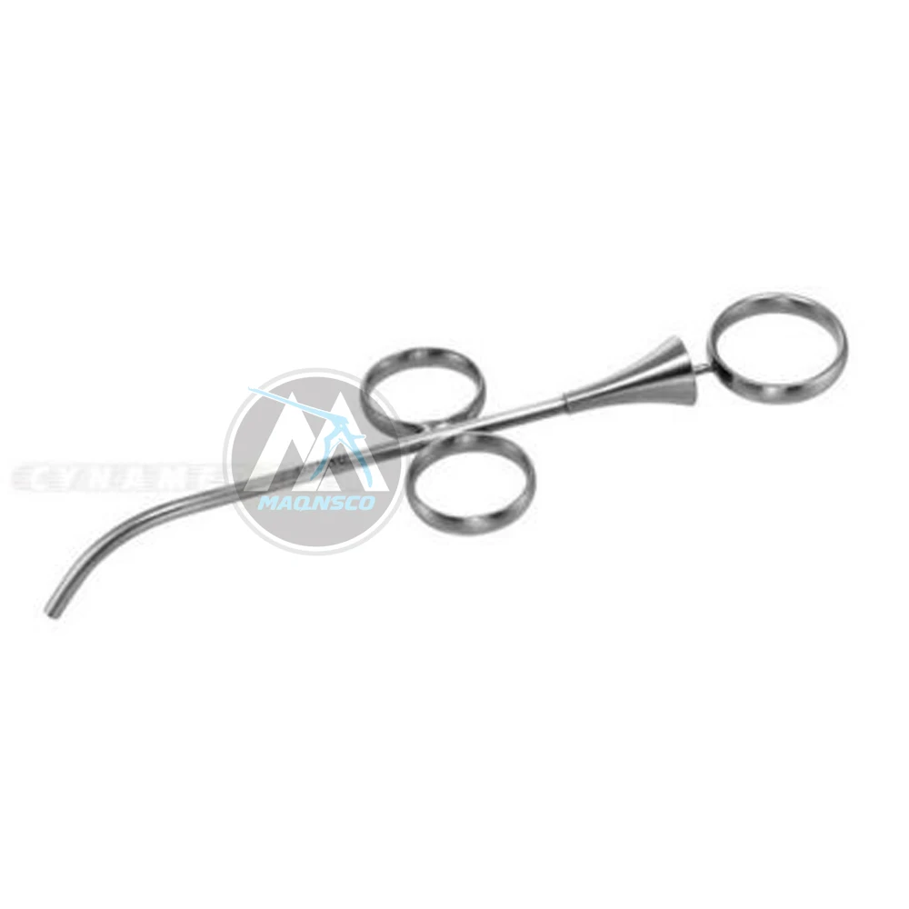 Dental Syringe Self Aspirating Stainless Steel Instrument Red