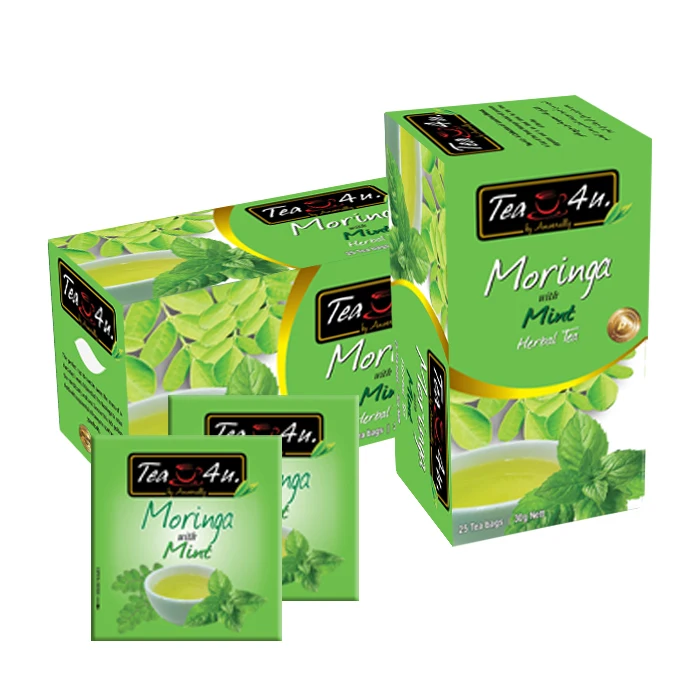 Tea4U Moringa Mint Flavoured 25 Tea Bags