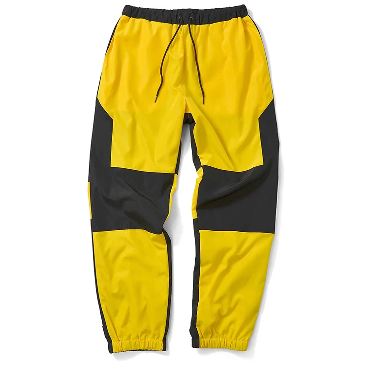  Мужские тренировочные брюки с эластичным поясом длинные спортивные штаны из нейлоновой ткани сетчатой подкладкой для мужчин