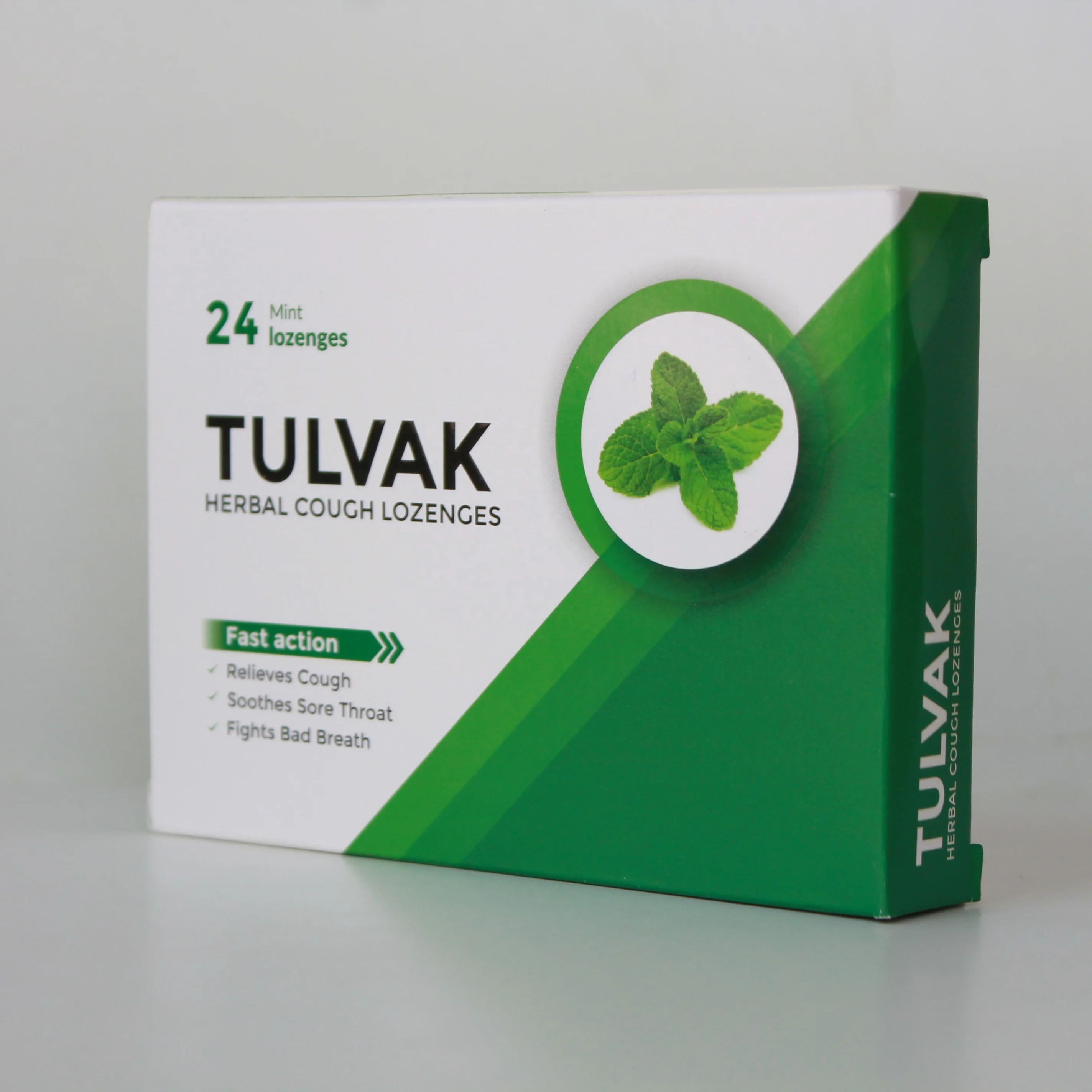 
Ayurvedic herbal immunizer cool mint flavor lozenge for bad breath sore throat from india 