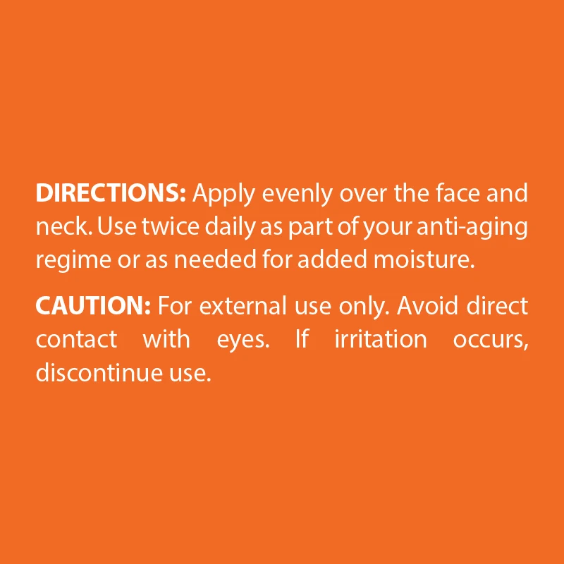 Hydrofirm Cream 30ml Age Defying Cream Face & Neck Anti Aging Revitalizing Moisturizer Enhance Elastin & Collagen Reduce Wrinkle