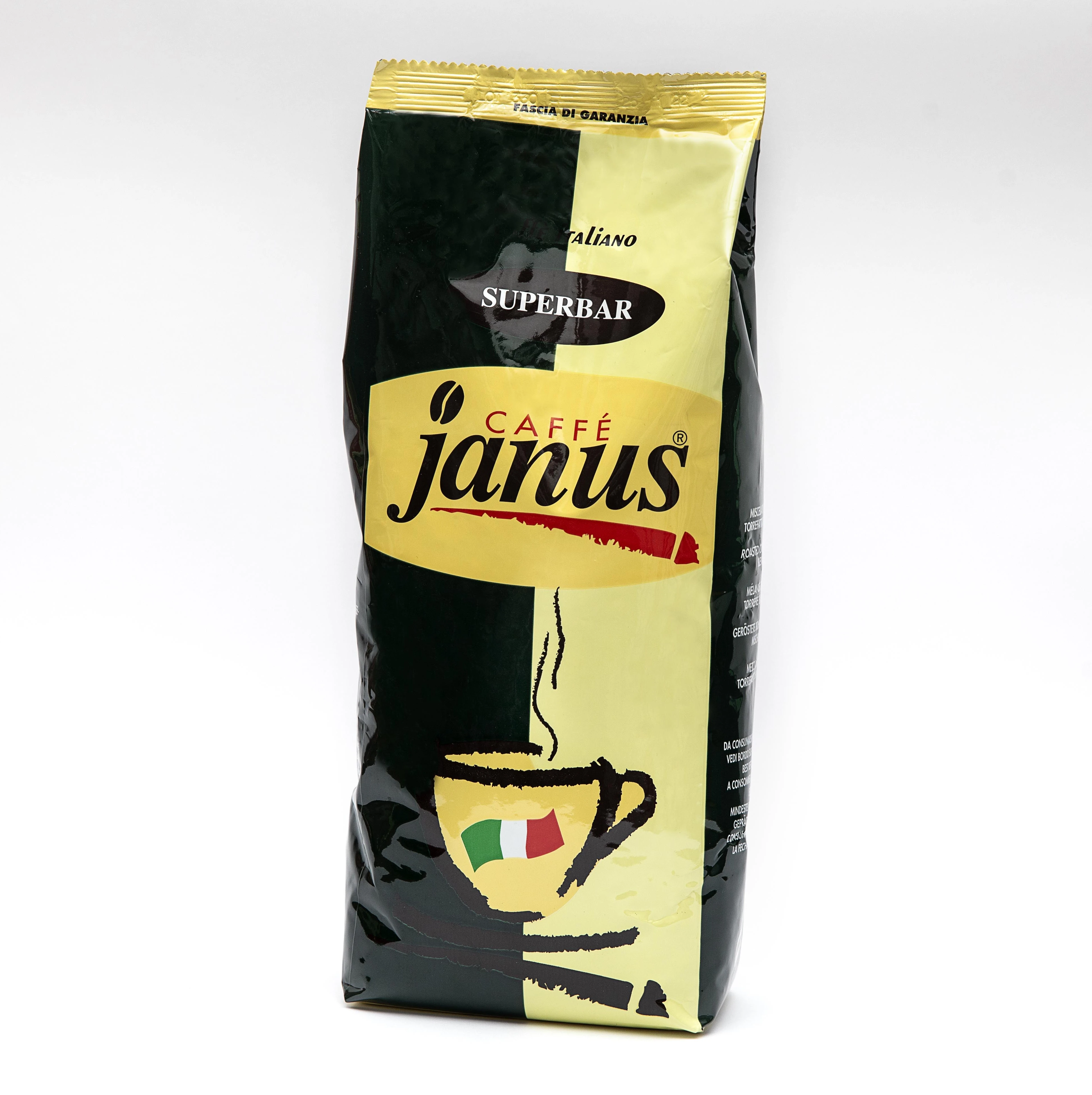 Espresso finest solutions 95% Arabica 5% Robusta coffee bean 1 kg also cafe private label roasted coffee beans