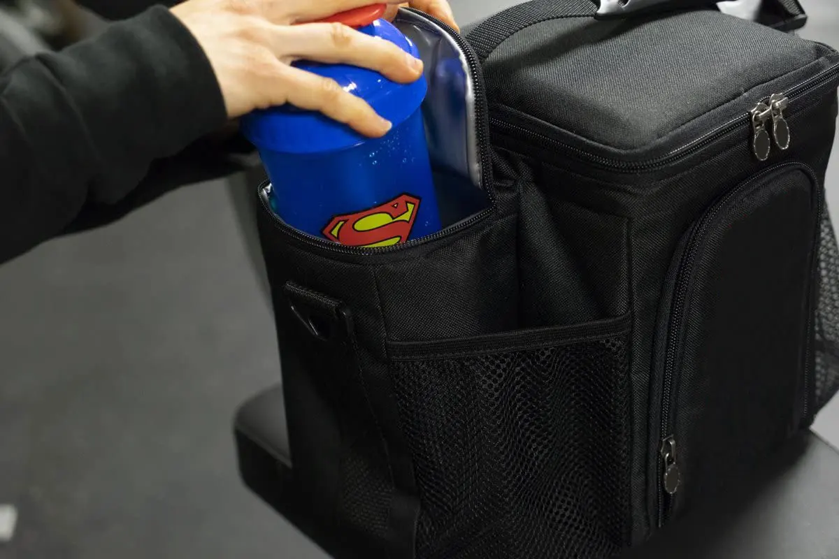 Fitness Insulated Cooler Picnic Bag Meal Prep Bag Cooler with Five Lunch Box