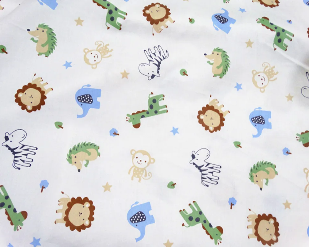 wholesale animal print  cotton fabric roll textile for t-shirt