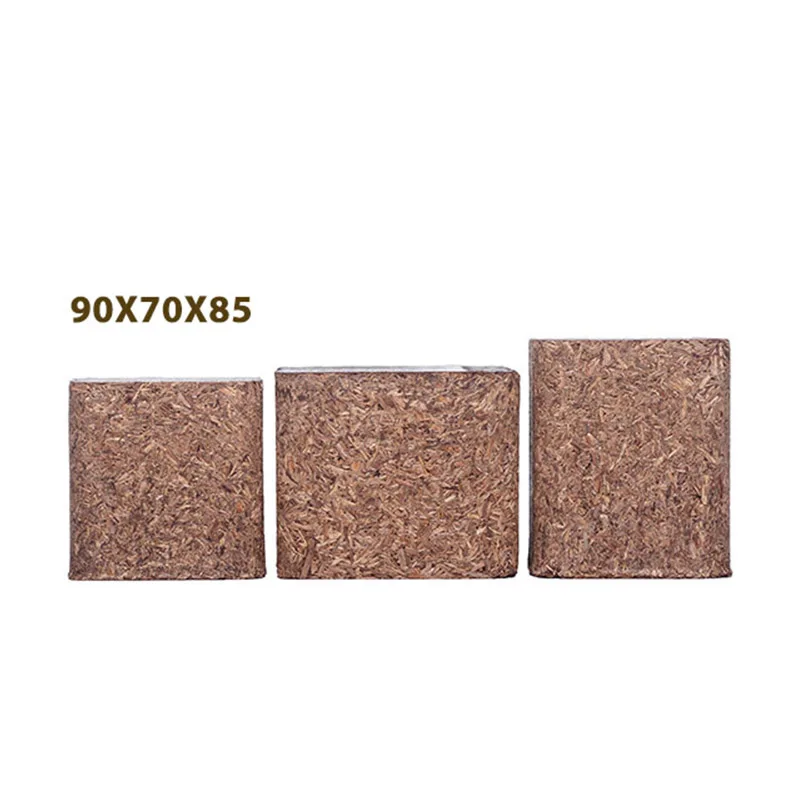 100% Natural Wooden Pallet Block Use of Forestry Waste 90x70x85mm Reuse Timber Residue Into New Products