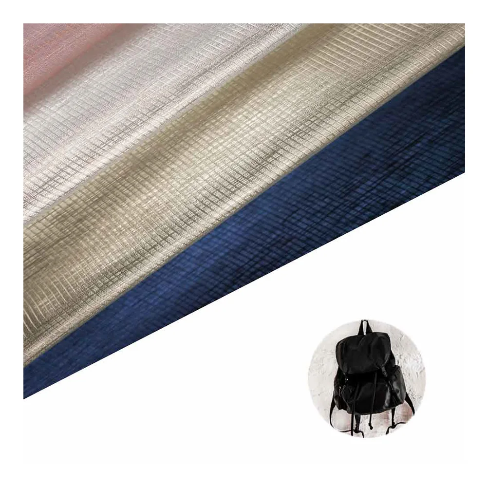 hot selling products metallic polyester fabric metallic coating fabric for elastic clothing fabric