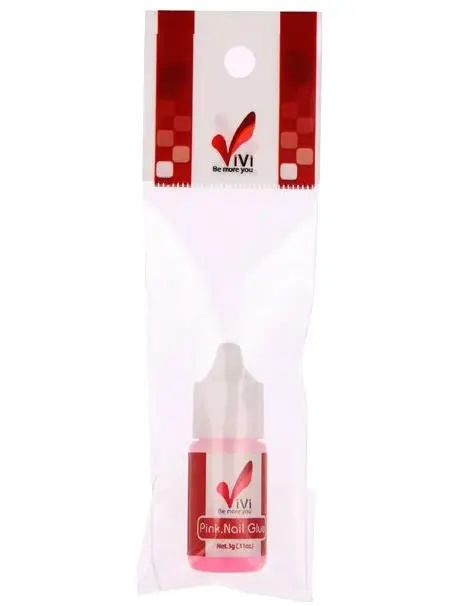 Korea VIVI Nail 3g Pink Glue