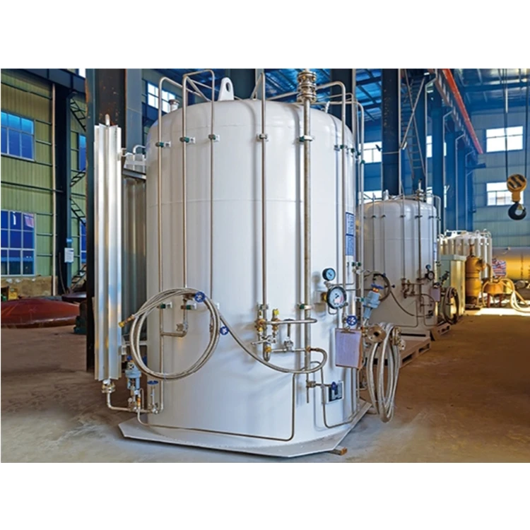 5m3 High Vacuum Multi-Layer Cryogenic Microbulk Tank Gasifier Liquid Oxygen Pump Vaporizer Tank