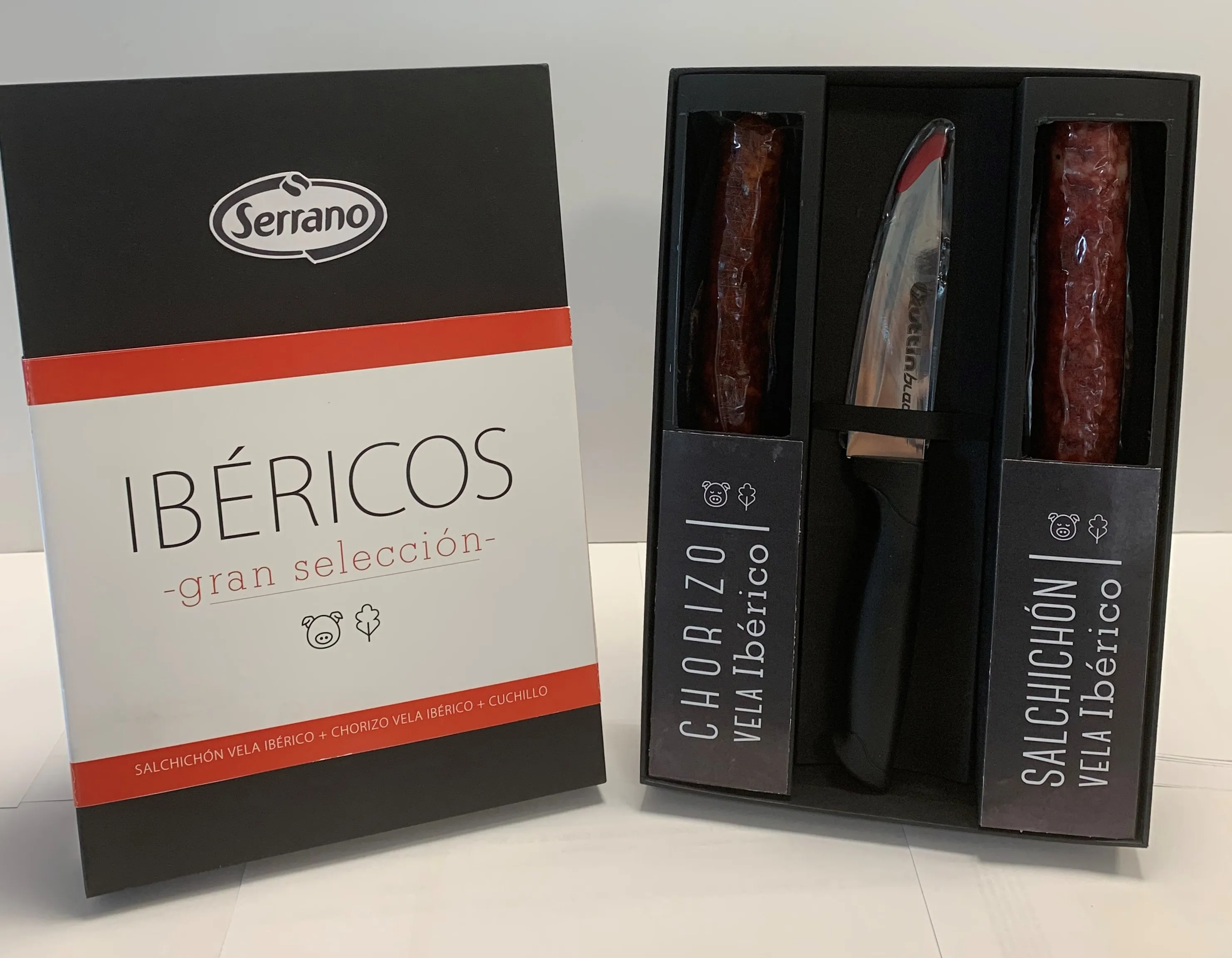 GIFT BOX IBERICOS SPANISH CHORIZO SALCHICHON 2 X 250 G