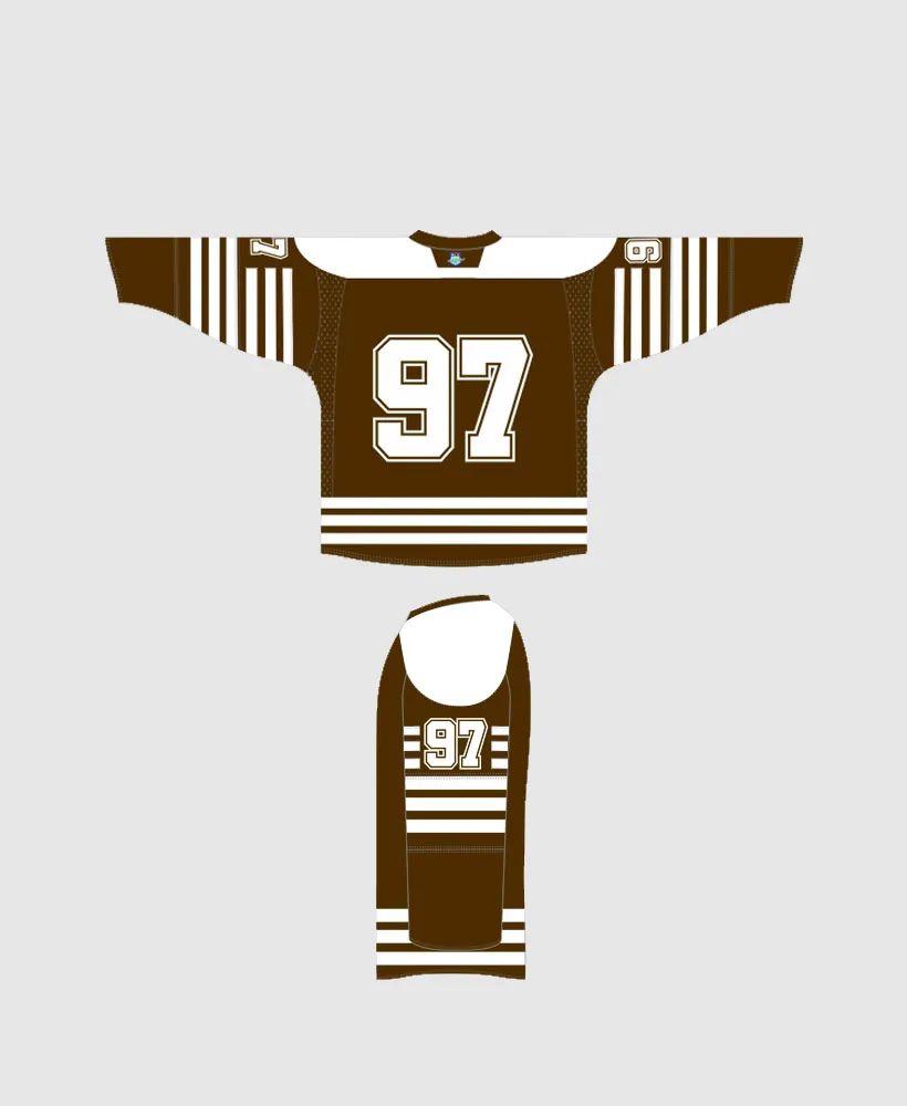 
OEM Low Price Fast Selling Swedish Hockey League Jerseys High Quality Full Customized Durable Loose Fitted Ice Hockey Uniform 