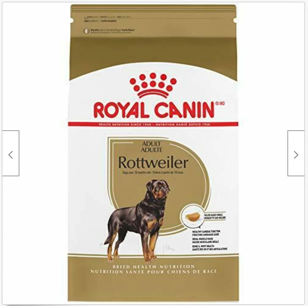  Корм для взрослых Royal Canin Rottweiler ротвейлера породы конкретные сухие корма собак 30 фунтов.