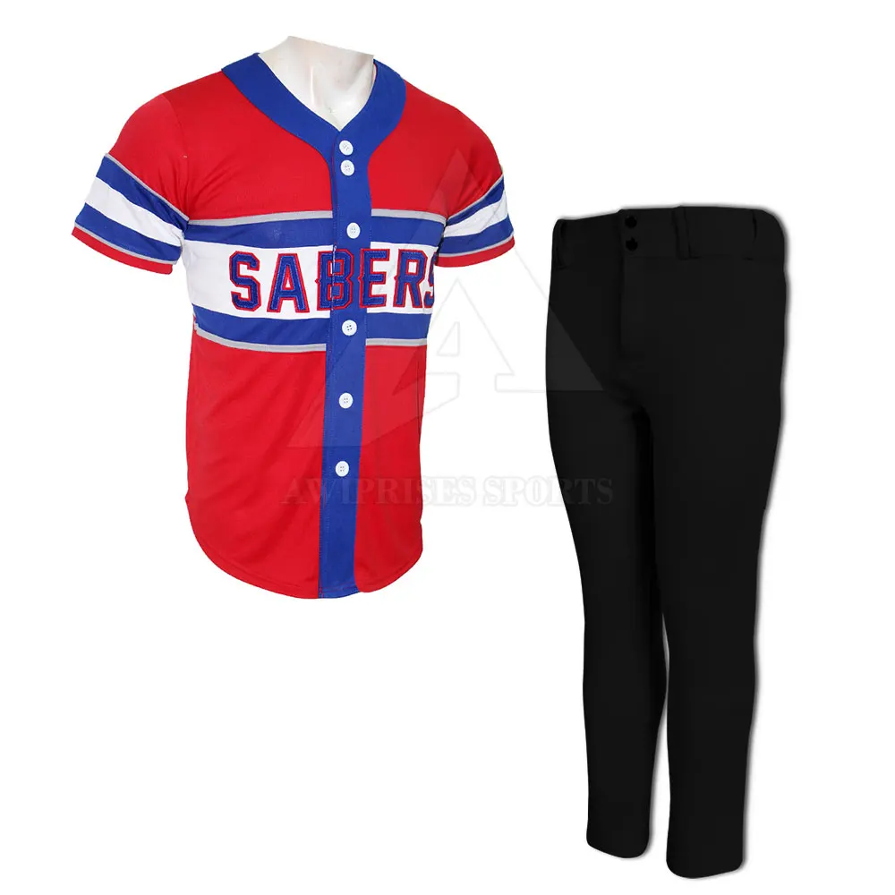 2022 Men baseball uniform Top quality custom sublimation baseball jersey fast Baseball Uniform