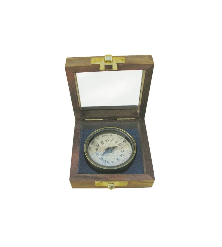 Латунный солнечный компас