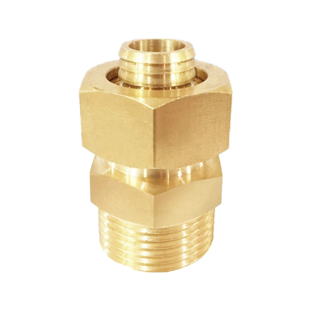 Direct Vietnam factory male female thread tee brass pipe fitting for air system