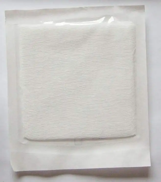 CE ISO Medical Non Sterile Surgical Sponge 100% Absorbent Cotton Gauze Swab