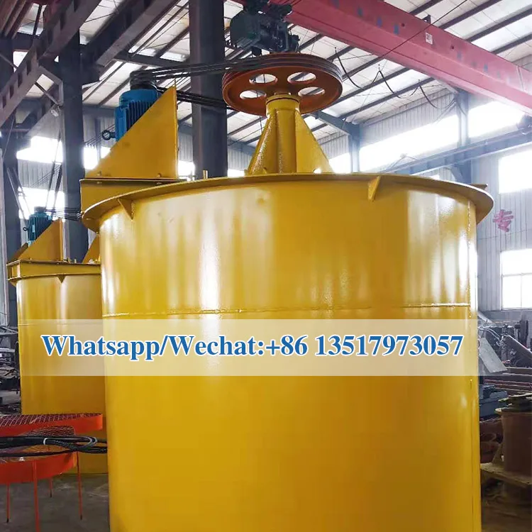 
Double Impeller Gold Agitation Leaching Tank For Sale 