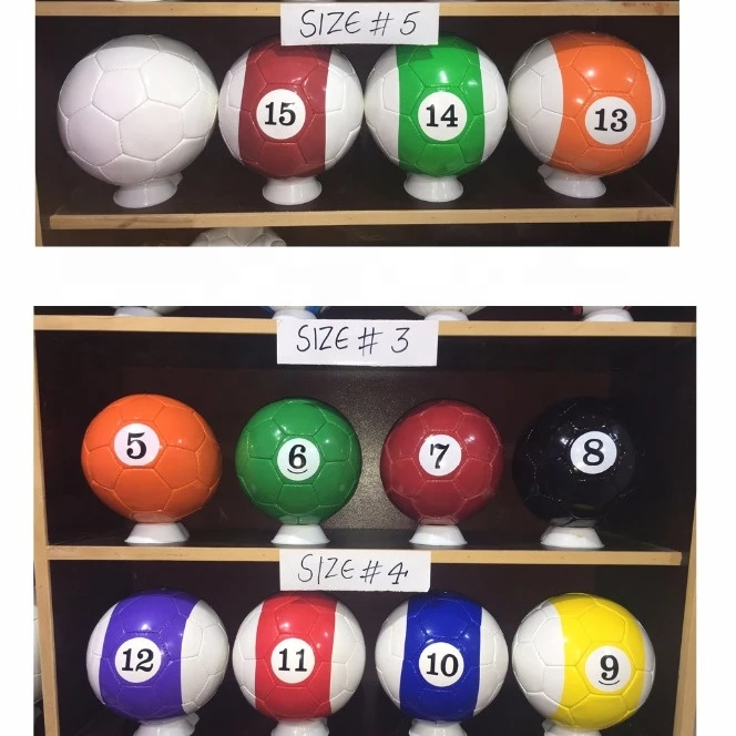 soccer ball footballs pool soccer ball billiard soccer ball