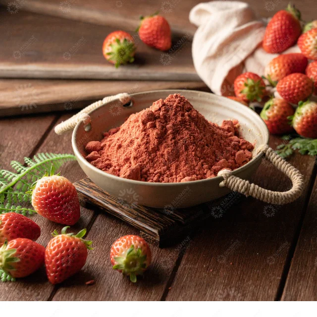 Tropical Fruit Extract For Ice Cream Organic No Preservative Special Taste Strawberry Fruit Powder From Thailand