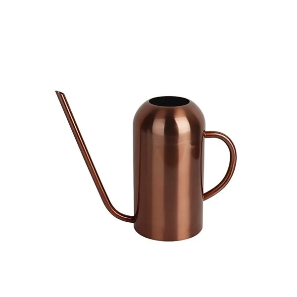 Luxury Watering Can Overhead Handle Tall Jug Shape Brass Plating in Iron Home Decor Gift Watering Gardener Use Factory Price
