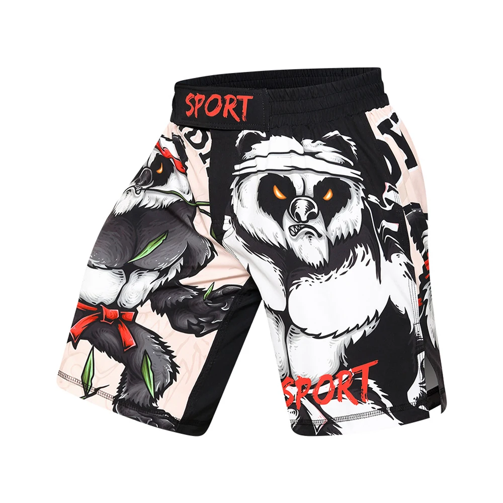 
MMA UFC Black Short Training Fight Boxing Shorts China Custom Manufacturer 
