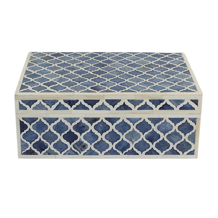Прямой Производитель коробка с инкрустацией из перламутра ручная работа декоративная многофункциональная деревянная для костей продажи по низкой