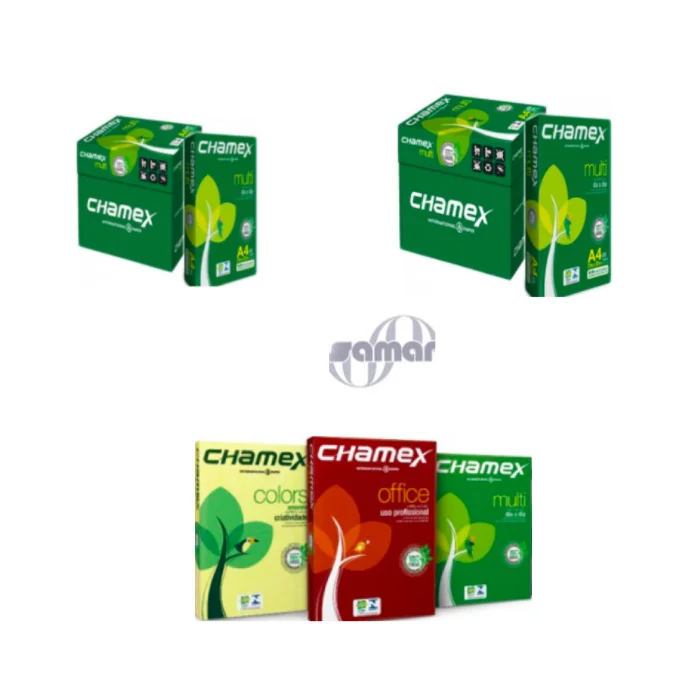 Chamex A4 Colour Paper - Ivory -  High Quality Printing Paper (500 Sheets/Ream) 80g Copy Papel