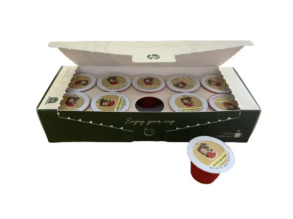 K-Cup Capsule Coffee 100% Vietnamese Specialty Arabica Coffee Box of 10 Capsules with 10grams per capsule for Keurig Makers