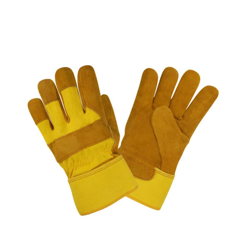 Heavy Duty Canadian Rigger Gloves split leather gloves Working gloves thumb stone heavy Duty wholesale