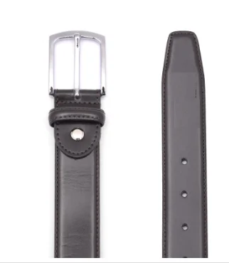 customize printed genuine leather removable buckle New Fashion Factory Cheap TAN BROWN PIN BUCKLE CASUAL BELT