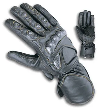 
Hot selling motorbike gloves leather motorcycle motocross motor racing biker gloves with knuckle protection 