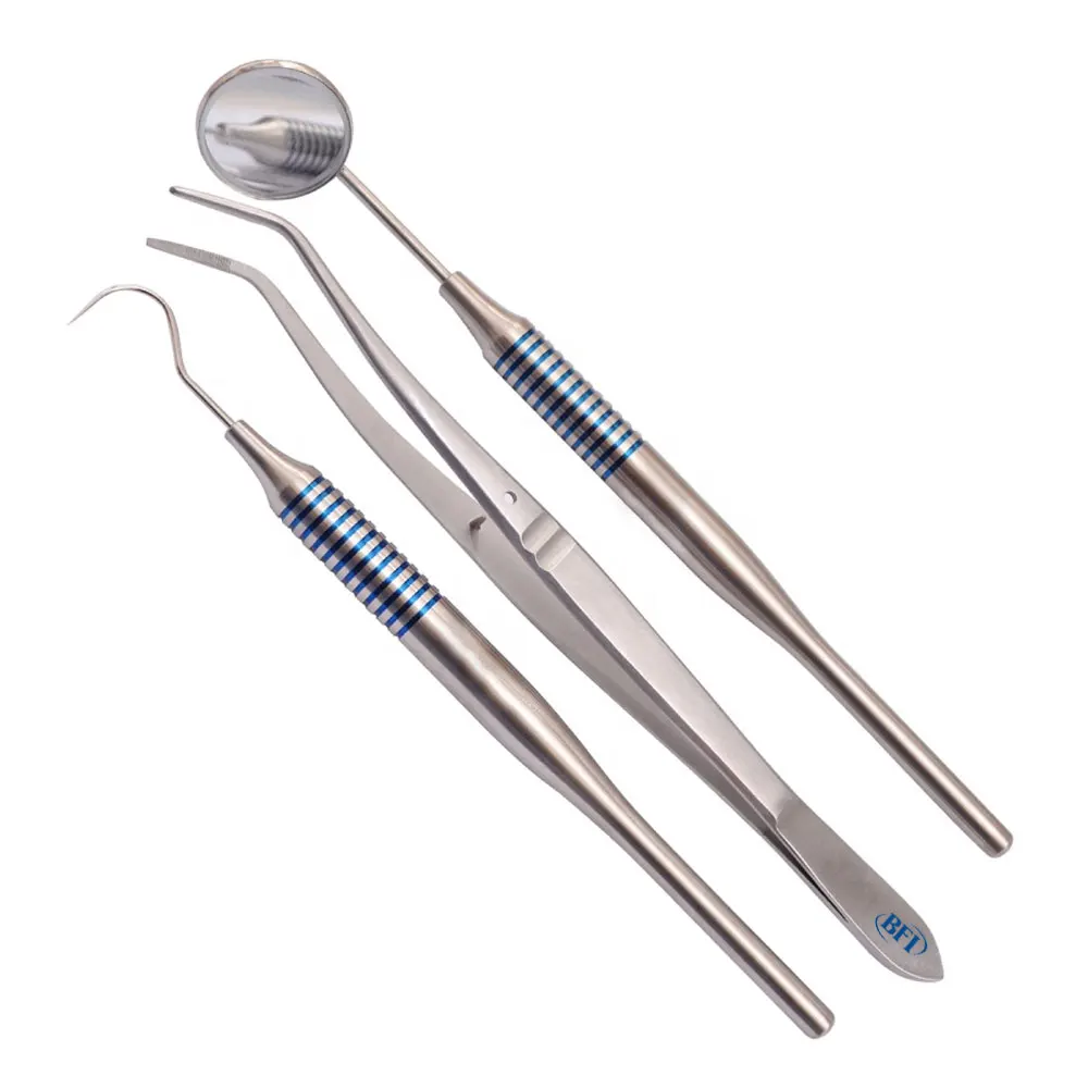 Стоматологический набор для обследования стоматологический осмотр немецкий из нержавеющей стали ухода за зубами