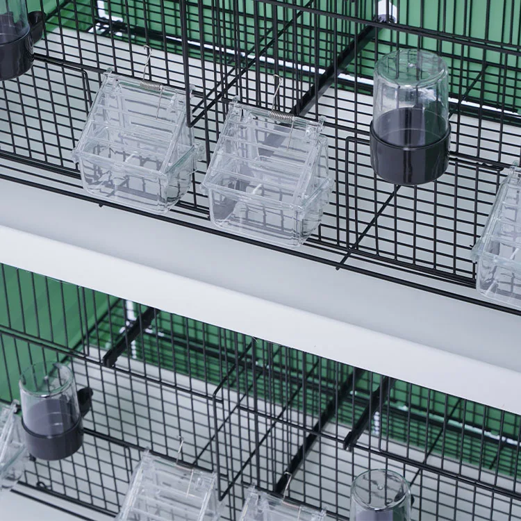 Comfortable Foldable Peony Lovebird Cage Pet Living House Cage