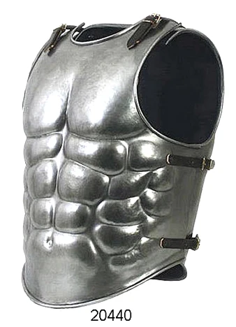  Средневековый рыцарь носимый боди-броня серебряная Античная накладка на грудь защитная броня боевой воин костюм для спорта и Хэллоуина