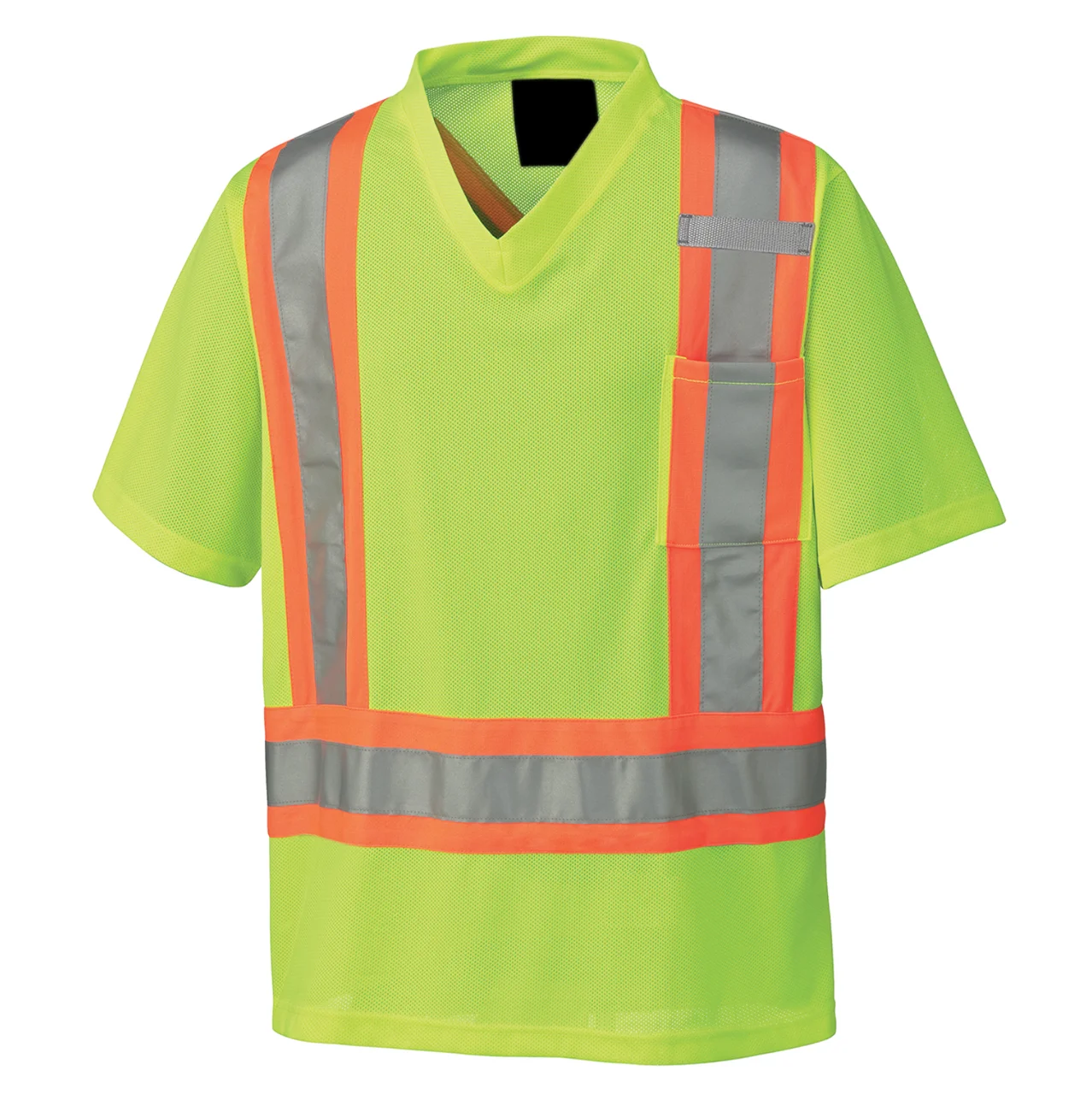 HIGH VISIBILITY HI VIZ SWEATSHIRT REFLECTIVE SAFETY WORK WEAR LONG SLEEVE shirt shirts for men