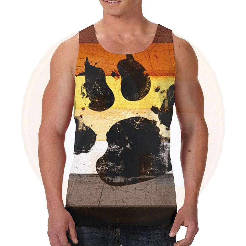 
High Quality Custom Design Tank Top Men Wholesale Summer Sport Running Gym Custom Tank Top Men 