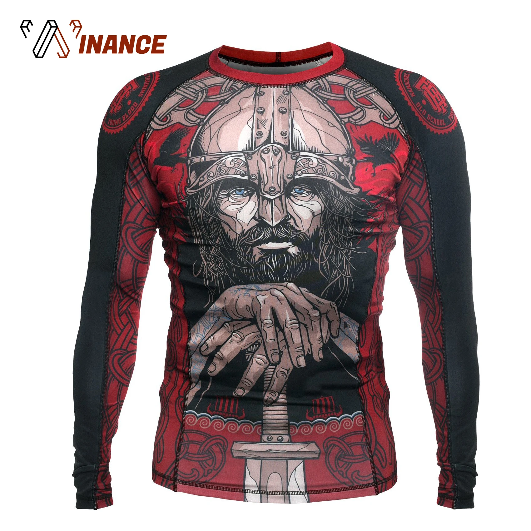 High Quality Custom Full Sublimated MMA Rash guard