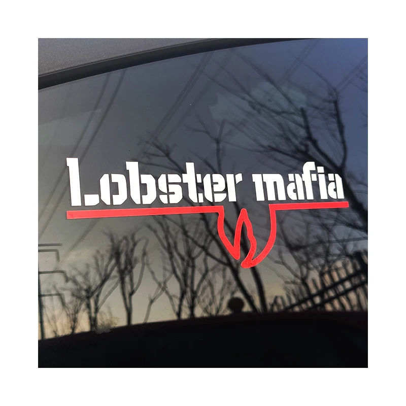 Custom Colorful Waterproof UV Resistance Self Adhesive Business Slogan Diy Vehicle Decals Alphabet Car Decoration Stickers