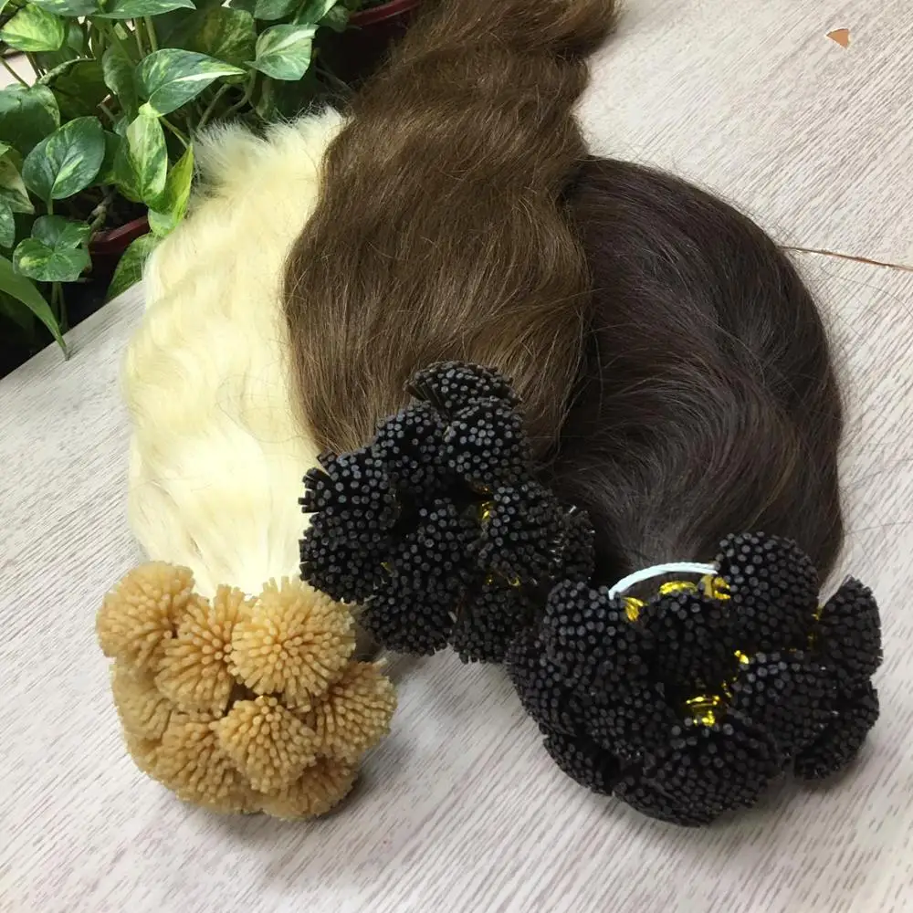 ITIP HAIR EXTENTION BROWN  HAIR  FROM VIRGIN HAIR WITH PRICELIST UPTO 32'