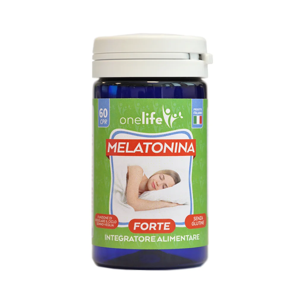 MELATONINA FORTE | Это натуральная пищевая добавка для сна, лучше отдыха и расслабления, 60 таблеток по 1 мг мелатонина