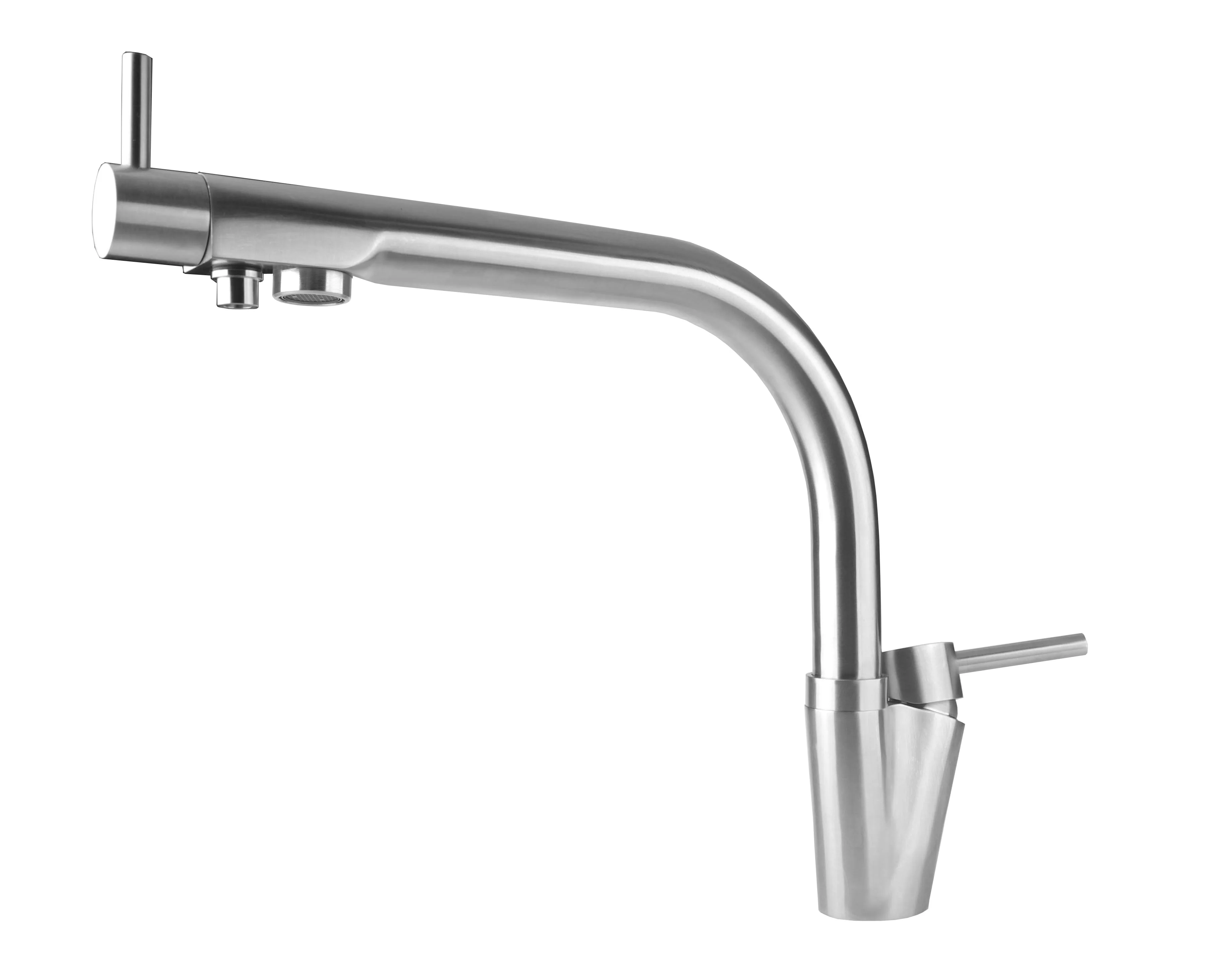 Stainless Steel 3-Way Kitchen Faucet